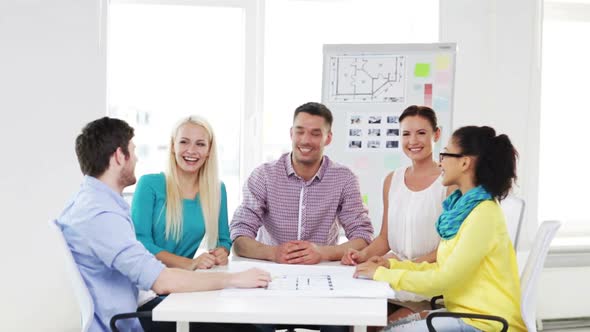 Happy Creative Team Celebrating Victory In Office 2 alt