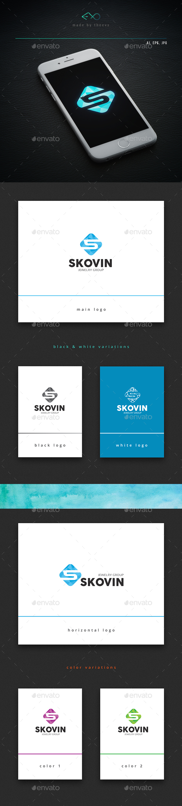 Skovin - Letters Logo Templates