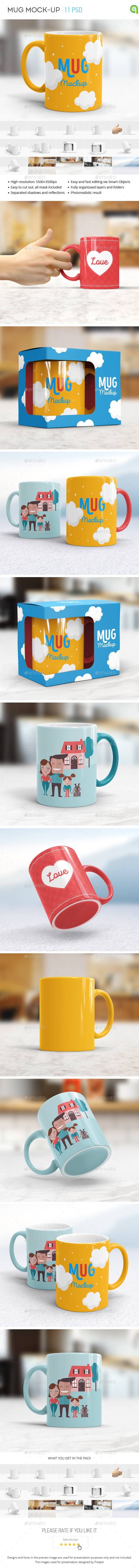 Mug Mockup vol.2 - Food and Drink Packaging