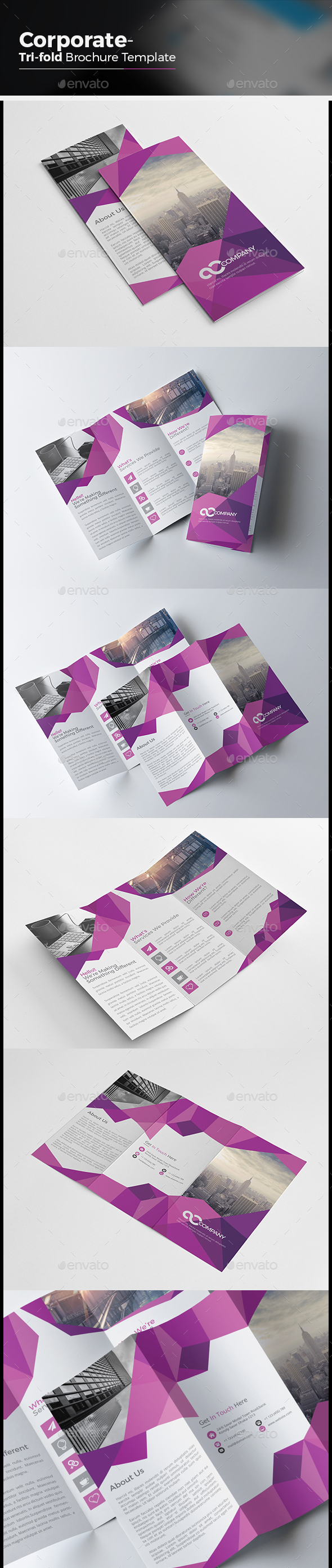 Corporate Tri-fold Brochure - Corporate Brochures