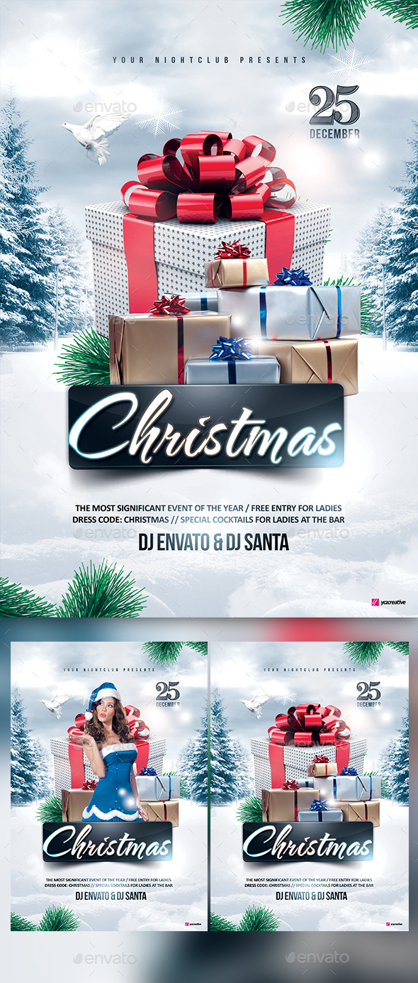Christmas Deluxe - Events Flyers