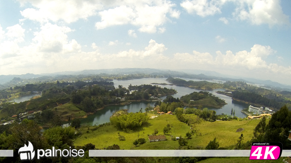 Colombia Guatape, Landscape Lakes