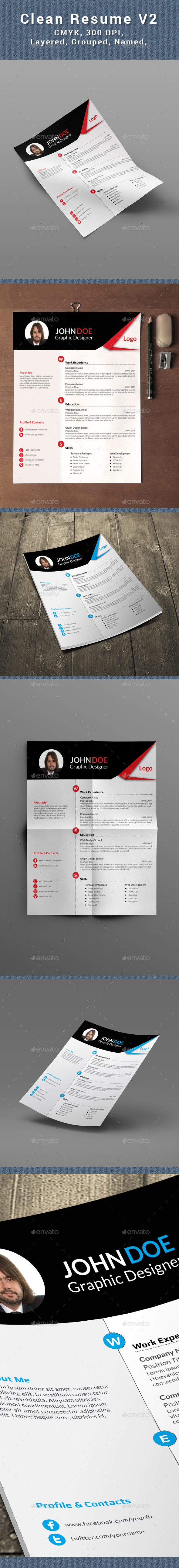 Clean Resume /CV