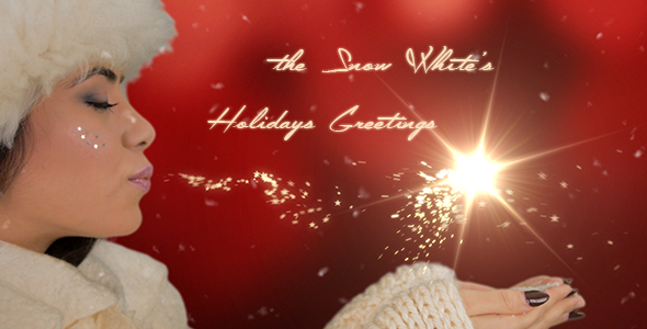 The Snow White's Holidays Greetings