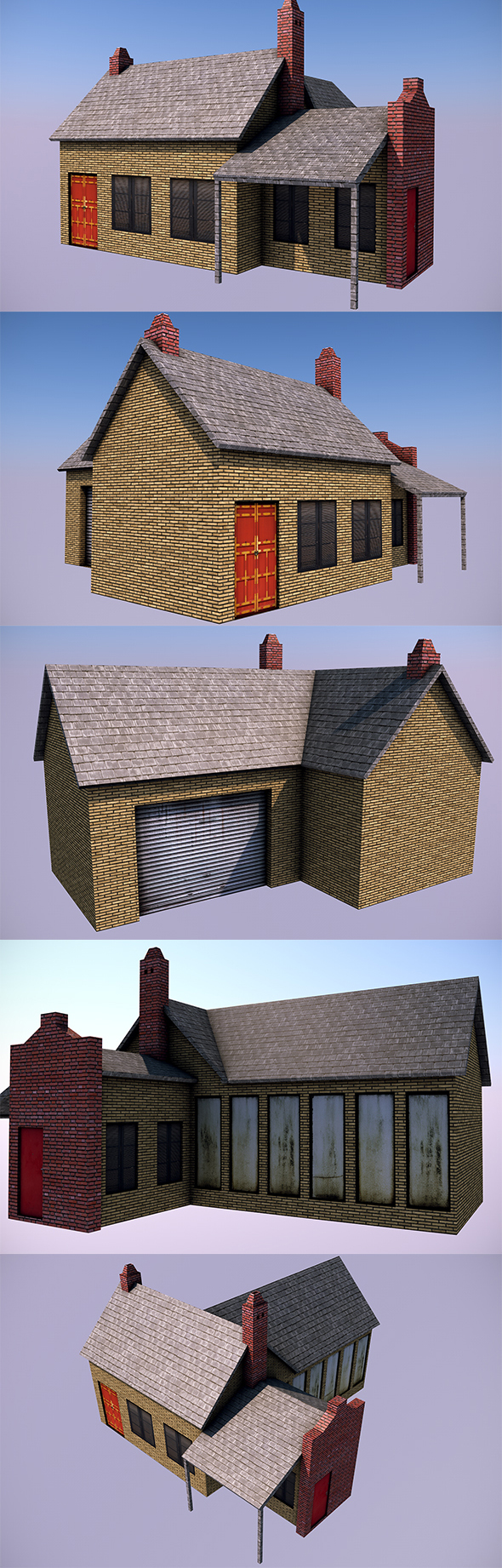 Low Poly House - 3Docean 13995696