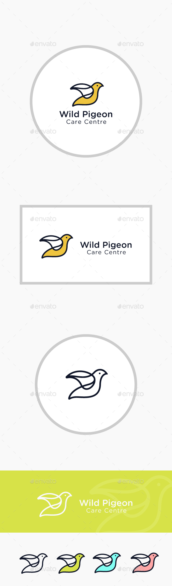 Bird Logo - Animals Logo Templates