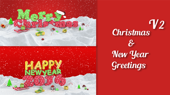 ChristmasNew Year Greetings - VideoHive 13837230