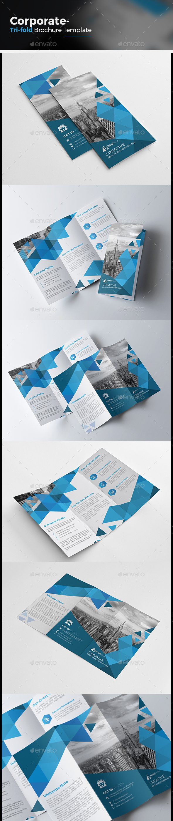 Tri fold Brochure - Corporate Brochures