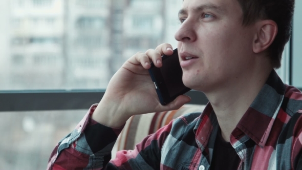 Stylish Man Take Call alt