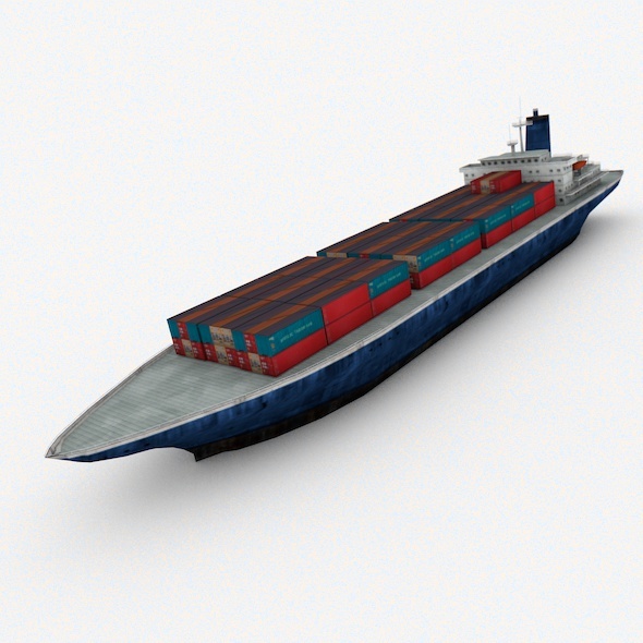 Cargo Ship - 3Docean 14005348
