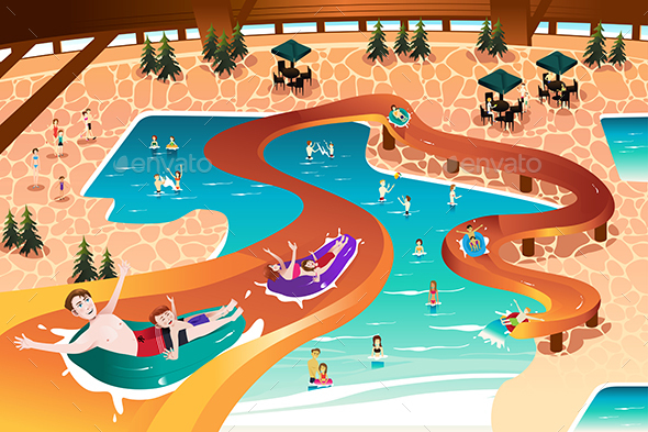 Family Going Vacation - People Characters