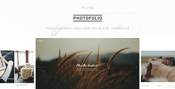 Photofolio - PhotographyPortfolio - ThemeForest 14008788