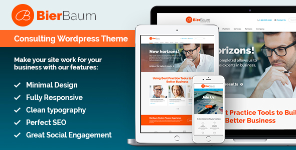 Bierbaum - Business Consulting Agency Theme - Business Corporate