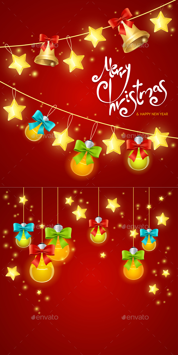 Xmass or Holiday Background. Vector - Seasons/Holidays Conceptual