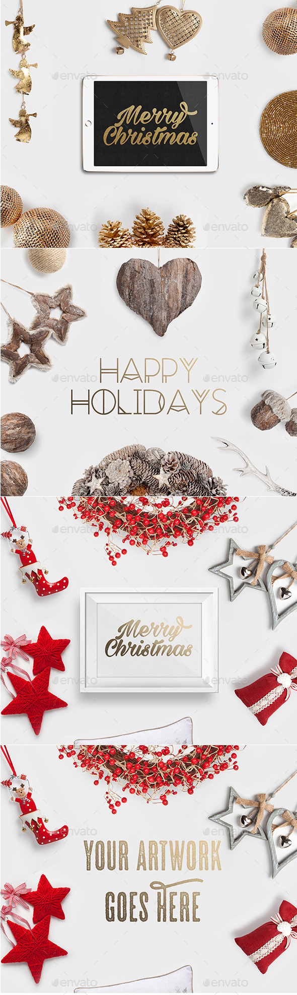 Christmas Photo Headers - Hero Images Graphics