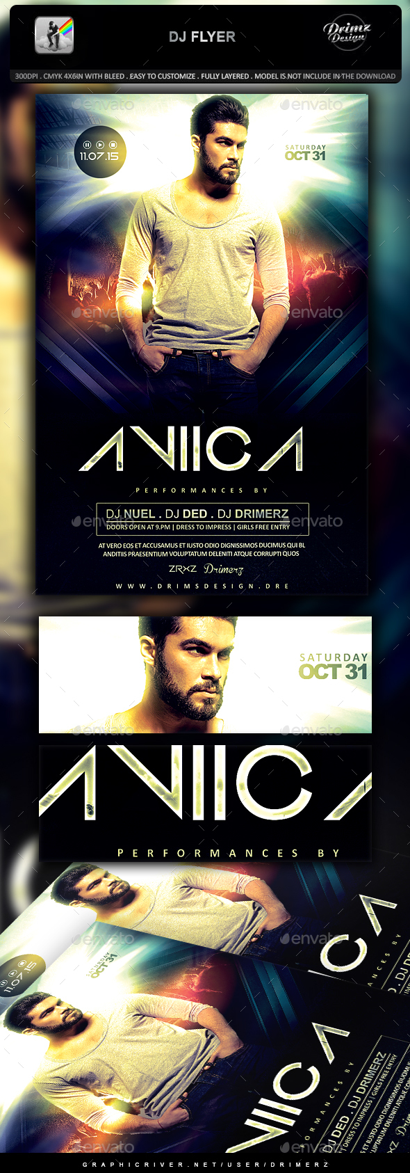 DJ Flyer - Events Flyers