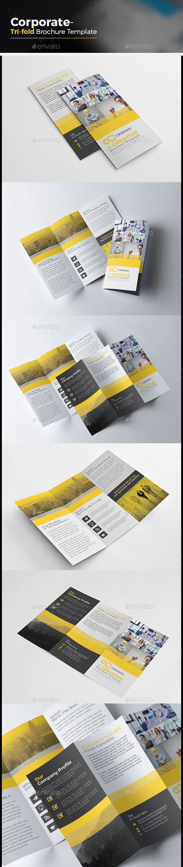 Tri fold Brochure - Corporate Brochures