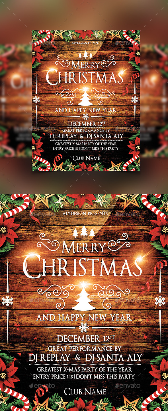 Christmas Flyer - Holidays Events