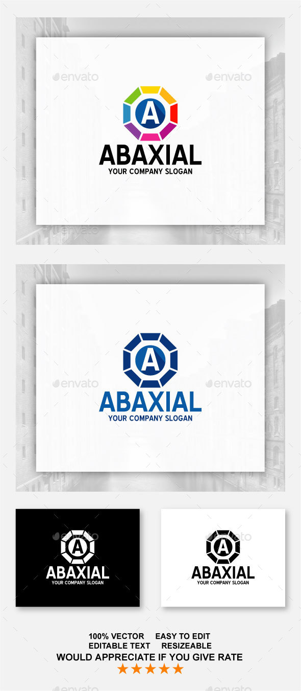 Abaxial Logo / A Letter - Letters Logo Templates