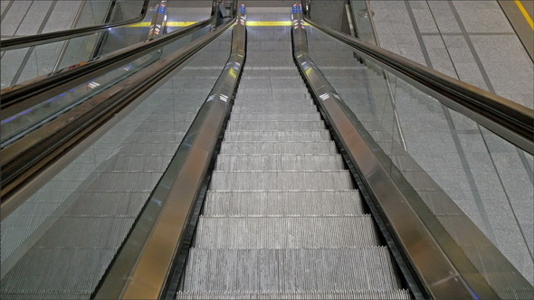 The Look of the Escalator While Going Down