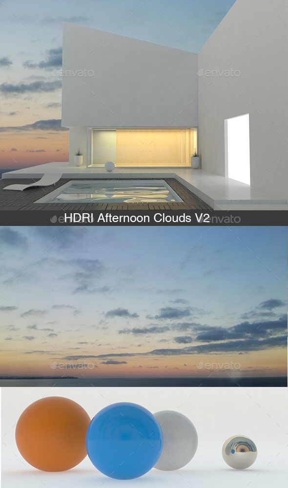 Afternoon Clouds V2 - 3Docean 14019978