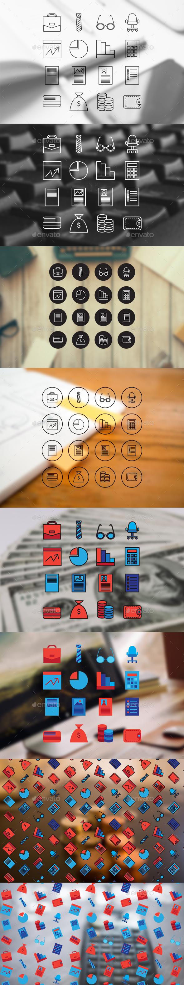 16 Business Icons - Business Icons