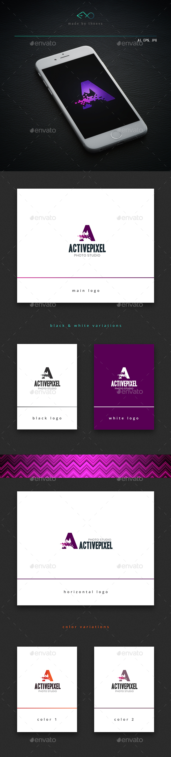 Activepixel - Letters Logo Templates