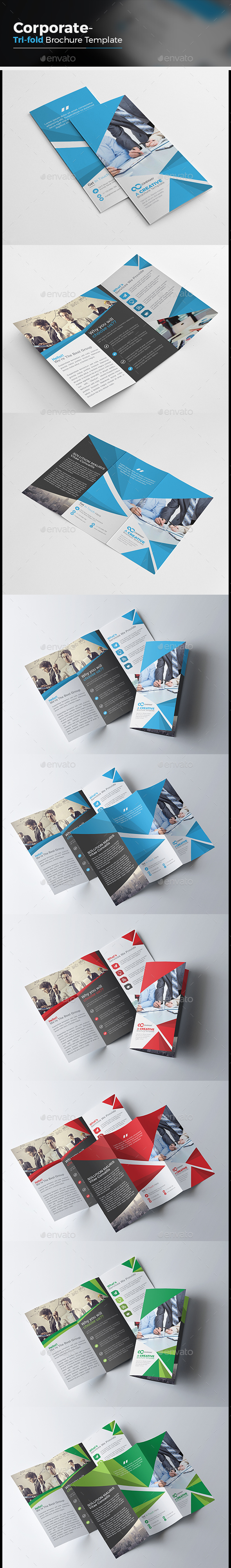 Corporate Tri fold Brochure - Corporate Brochures