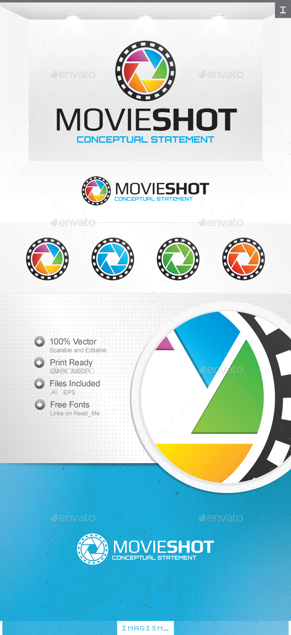 Movie Shot Logo - Objects Logo Templates