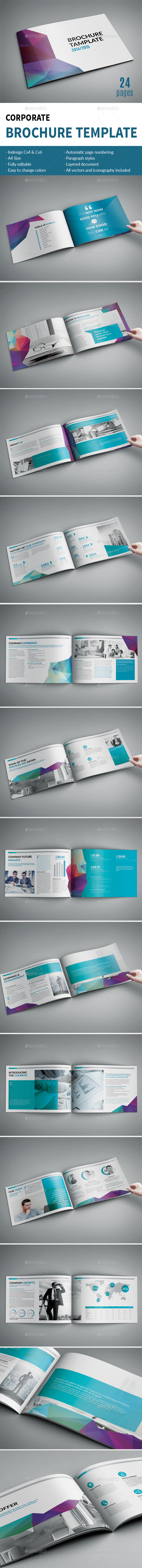 Multipurpose Corporate Brochure - Brochures Print Templates