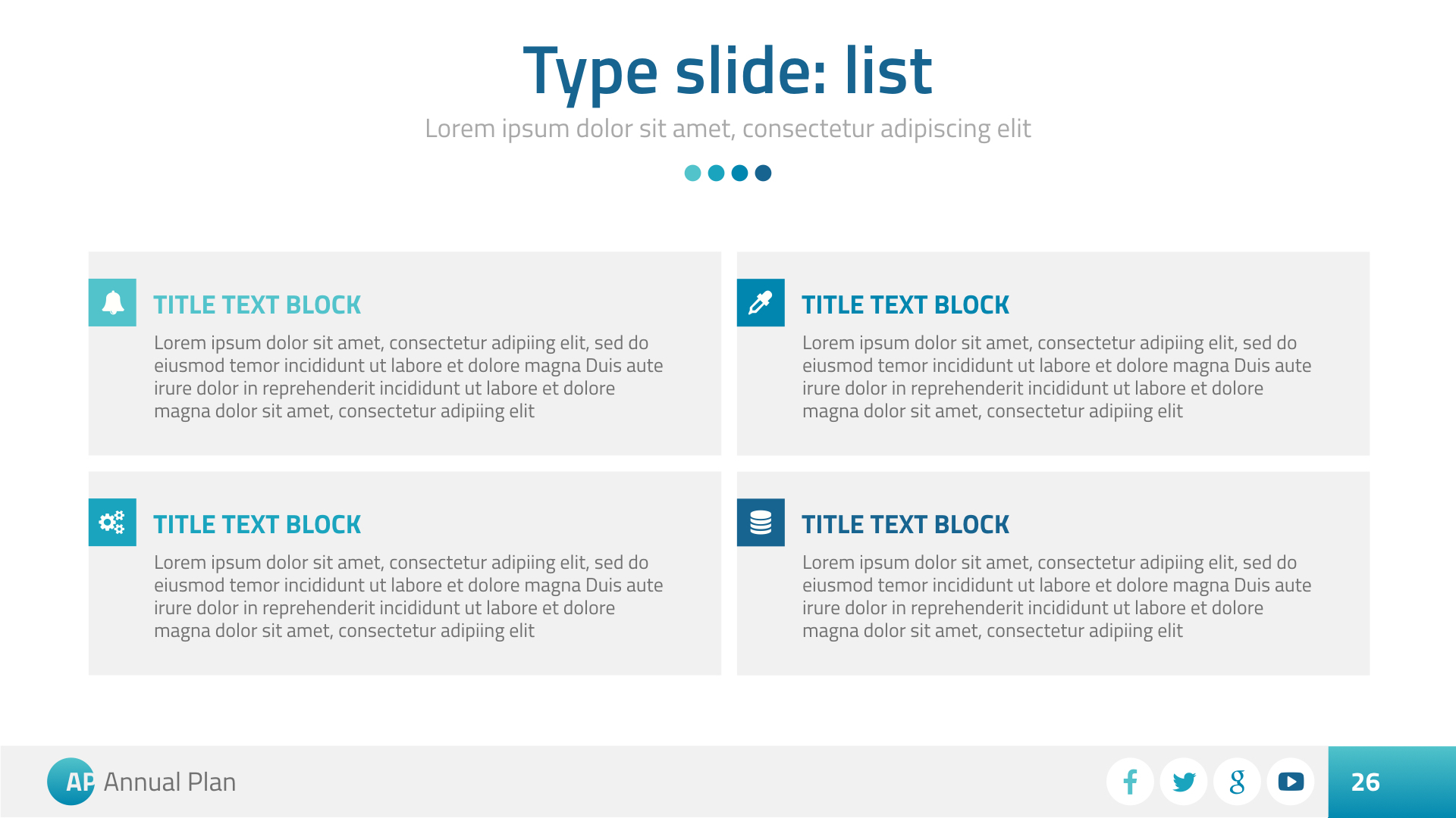 Annual Plan PowerPoint by Site2max | GraphicRiver