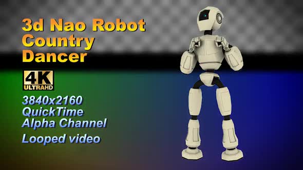 3d Neo Robot Chromakey