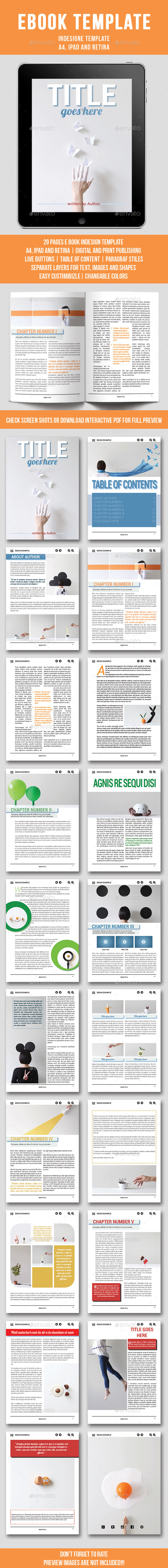 E Book Template No1 - Digital Books ePublishing