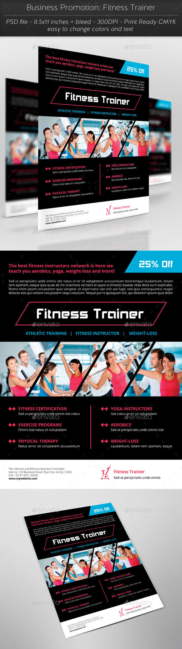 Business Promotion: Fitness Trainer - Sports Events