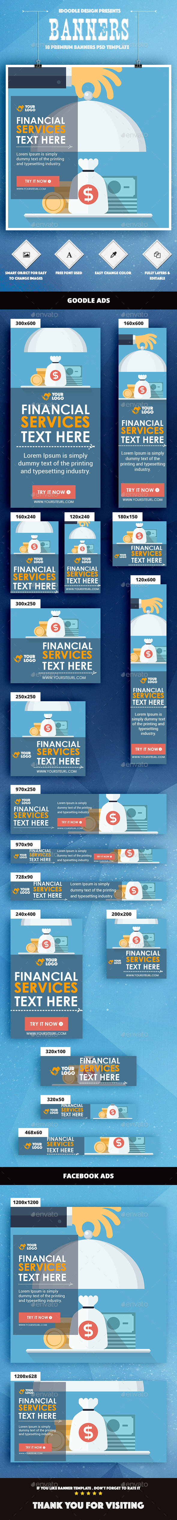 Business Banners Ad - Banners & Ads Web Elements