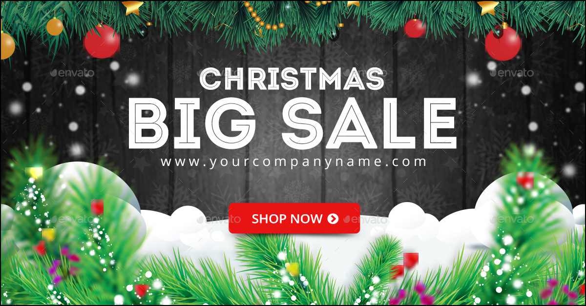 banner dafont.com font by Christmas Sale  Banners  GraphicRiver doto