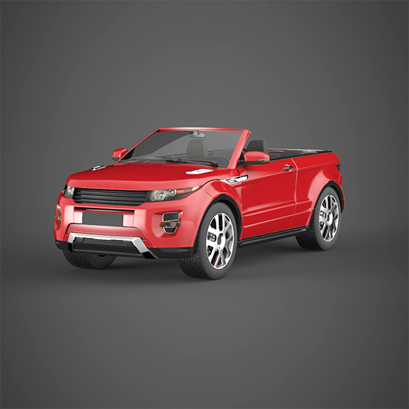 Convertible sport car - 3Docean 14034336