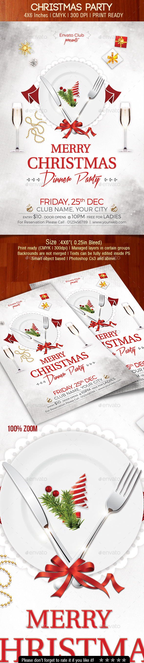 Christmas Party Flyer