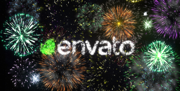 Fireworks/Celebrating Logo