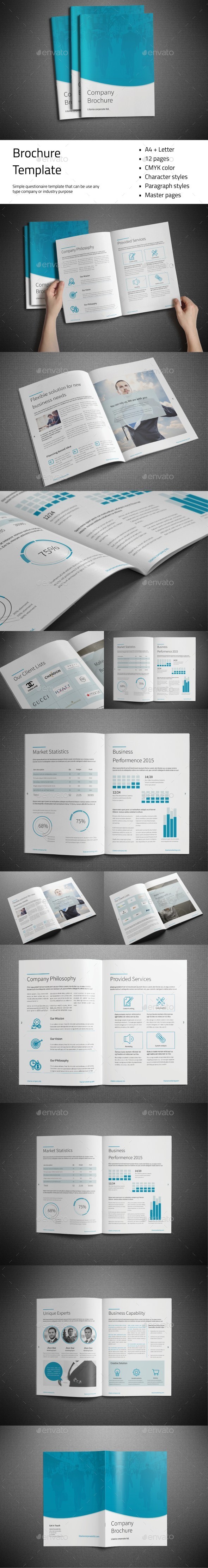 Company Brochure - Brochures Print Templates