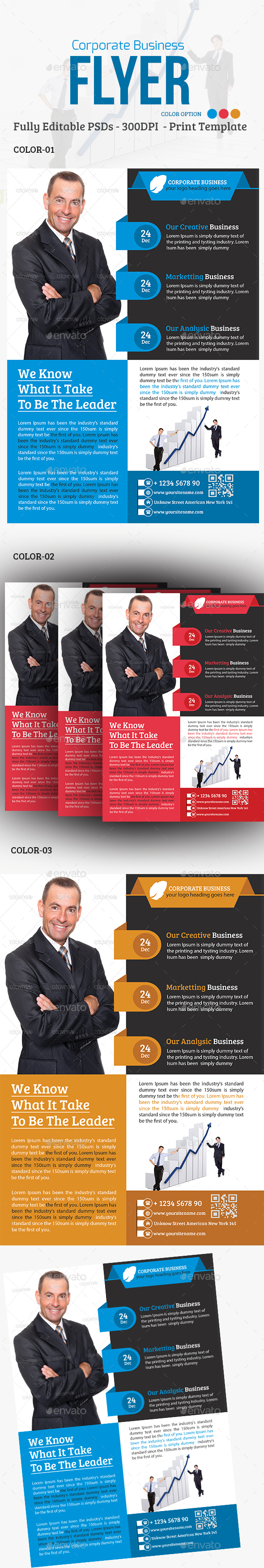Corporate Business Flyer - Flyers Print Templates