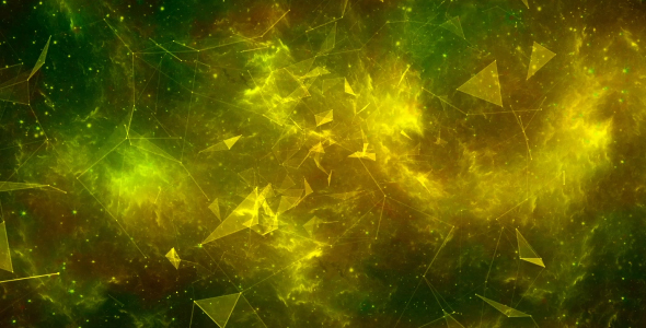 Abstract Nebula - Space Flight Background