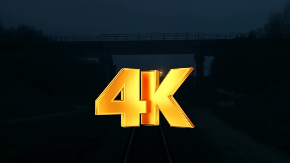 Train Moving Along Tracks, Stock Footage | VideoHive