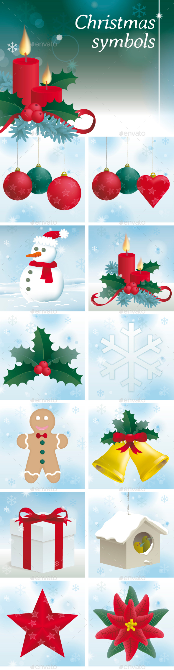 Christmas Symbols - Christmas Seasons/Holidays