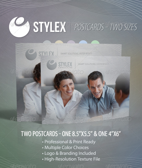 Stylex - Postcards - Miscellaneous Print Templates