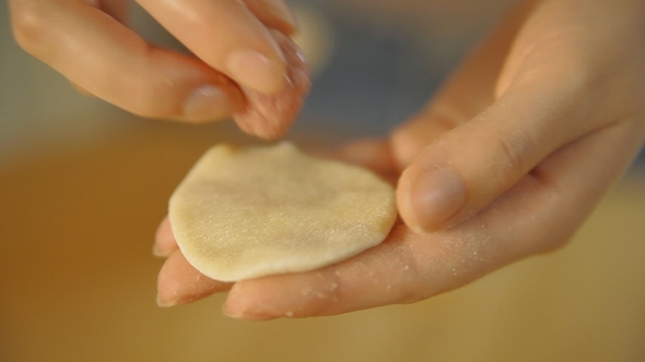 Making Of Dumplings, Stock Footage | VideoHive