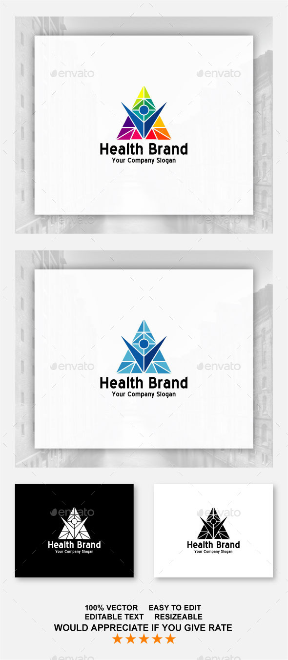Health Brand - Abstract Logo Templates