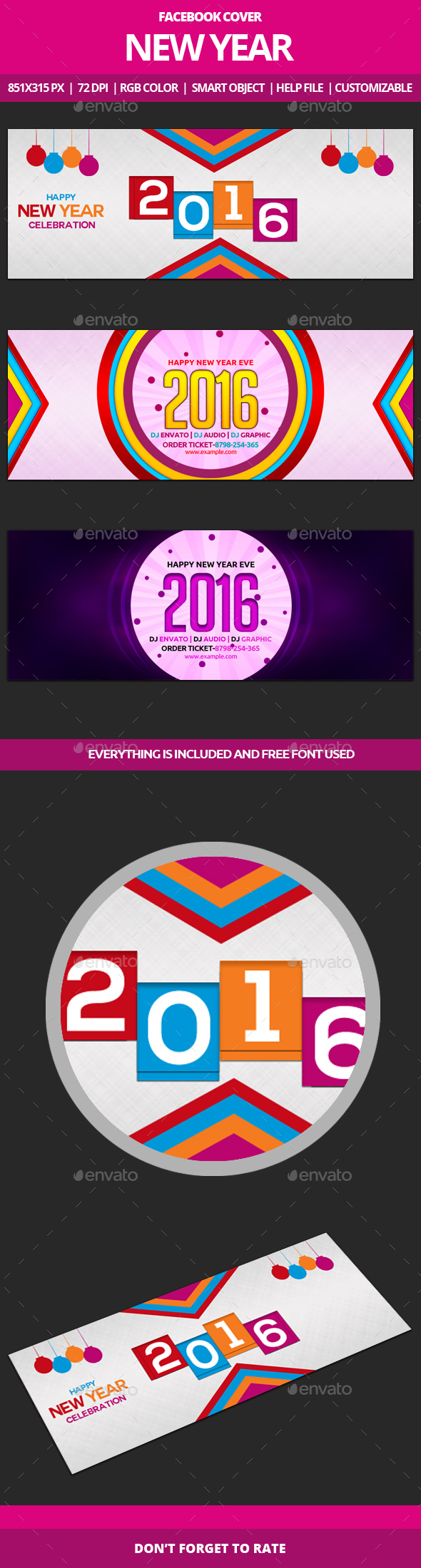 New Year Facebook Cover - Facebook Timeline Covers Social Media