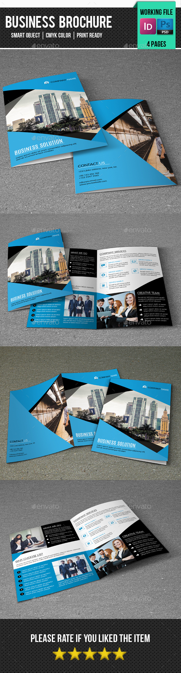 Corporate Bifold Brochure-V327 - Corporate Brochures