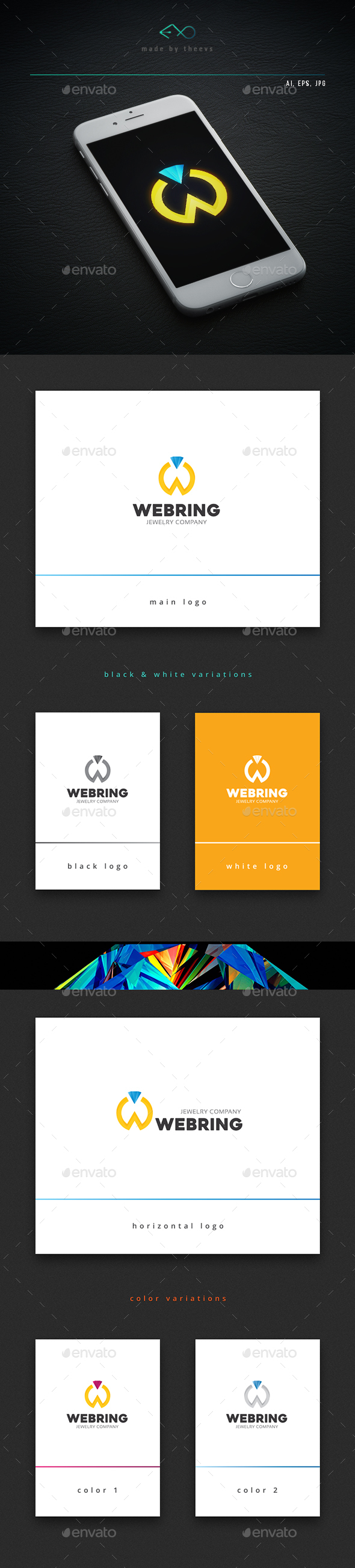 Webring - Objects Logo Templates
